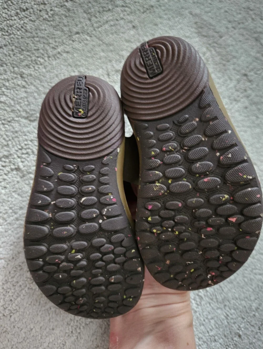 Merrell Bare Steps Sandal Size 7 Wide In Brown